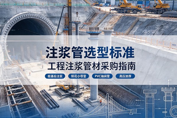浏阳注浆管选型标准